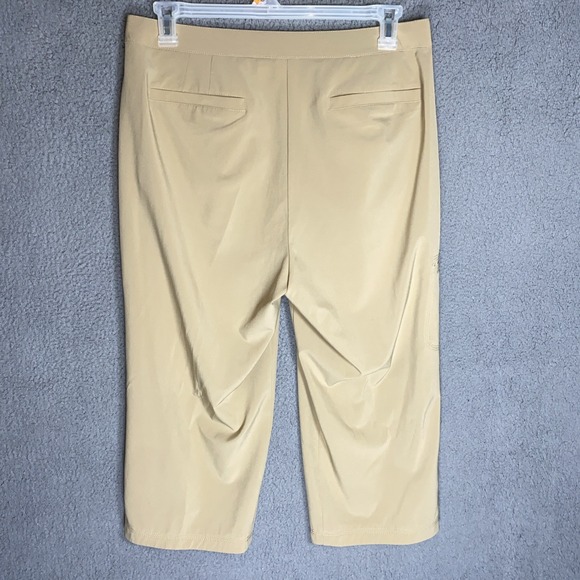 Zenergy Golf By Chicos Women's Sz 3 Pleated Pants Zip And Snap - Picture 2 of 8